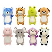 Wholesale - 12.5" 8-ASST STANDING ANIMALS (FROG/MONKEY/BEAR/PIG/COW/ELEPHANT/GIRAFFE/DOG) C/P 32, UPC: 810126540256